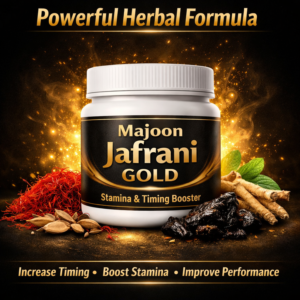 Majoon Jafrani Gold – Long Lasting Stamina & Timing Booster (100% Herbal)