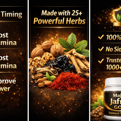 Majoon Jafrani Gold – Long Lasting Stamina & Timing Booster (100% Herbal)