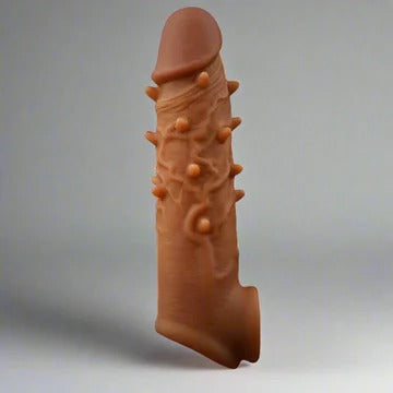 Chocolate Silicone Reusable Condom