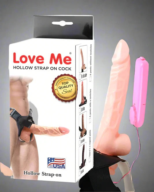 Belt 9 inch Silicone Condom