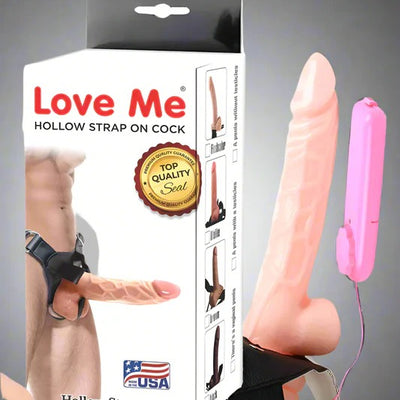 Belt 9 inch Silicone Condom